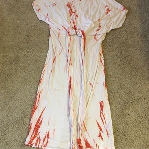 Zara tie-dye Maxi-dress